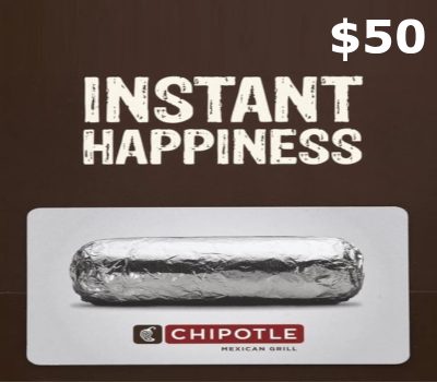 Chipotle $50 Подарочная карта US