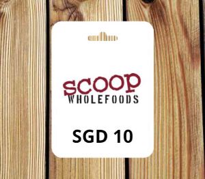 Scoop Wholefoods SGD 10 Подарочная карта SG