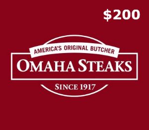 Omaha Steaks $200 Подарочная карта US