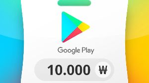 Google Play KRW 10000 Подарочная карта KR