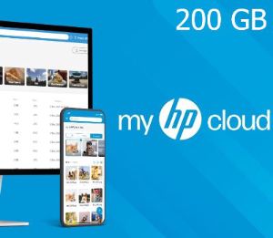 Hewlett Packard - myHPcloud Cloud Storage 200 GB AU Ключ