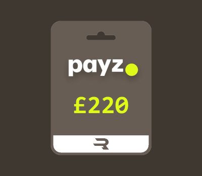 Rewarble Payz GBP 220 Подарочная карта