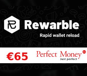 Rewarble Perfect Money EUR 65 Подарочная карта