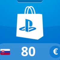 PlayStation Network EUR 80 Подарочная карта SK