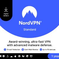 NordVPN Standard AU Ключ (1 Year / 10 Devices)