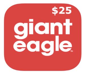 Giant Eagle $25 Подарочная карта US