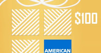 American Express $100 US Подарочная карта