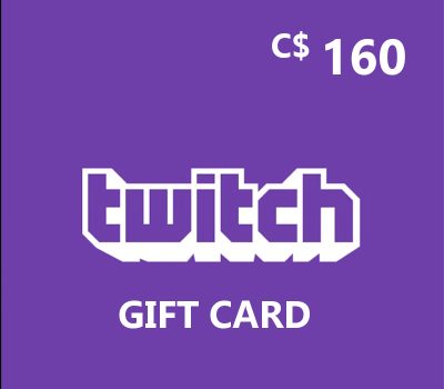 Twitch CAD 160 Подарочная карта CA