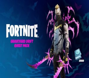 Fortnite - Graveyard Drift Quest Pack + 2000 V-Bucks Challenge AR XBOX One / Xbox Series X|S Ключ