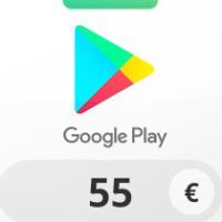 Google Play EUR 55 Подарочная карта FR