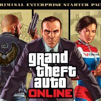 Grand Theft Auto V + Criminal Enterprise Стартовый набор DLC Rockstar Digital Download Ключ
