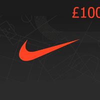 Nike £100 Подарочная карта UK