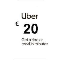 Uber €20 Подарочная карта