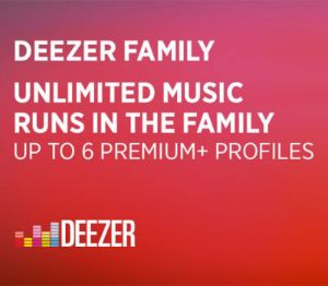 Deezer Family 12 мес. Subscription Voucher FR