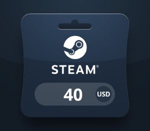 Steam Wallet USD 40 Подарочная карта BH