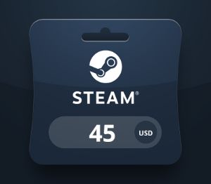 Steam Wallet USD 45 Подарочная карта VE