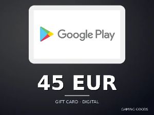 Google Play EUR — 45 EUR