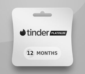 Tinder Platinum - 12 мес. подписка Ключ CL