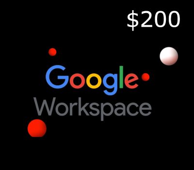 Google Workspace USD 200 Подарочная карта US