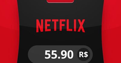 Netflix BRL 55.90 Подарочная карта BR