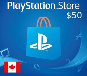 PlayStation Network CAD 50 Подарочная карта CA