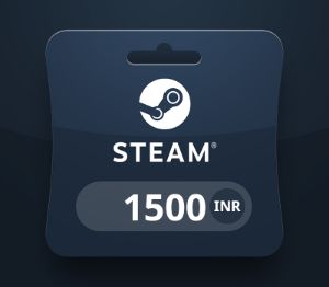 Steam Wallet INR 1500 Подарочная карта IN