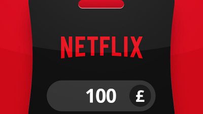 Netflix GBP 100 Подарочная карта UK