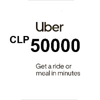 Uber 50000 CLP CL Подарочная карта