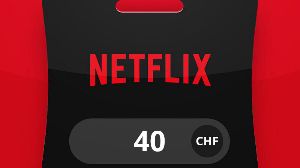 Netflix CHF 40 Подарочная карта CH