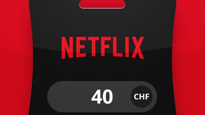 Netflix CHF 40 Подарочная карта CH