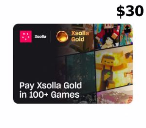 XSOLLA GOLD USD 30 Подарочная карта US