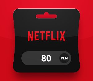 Netflix PLN 80 Подарочная карта PL