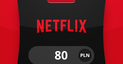 Netflix PLN 80 Подарочная карта PL