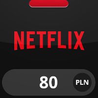 Netflix PLN 80 Подарочная карта PL
