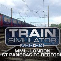 Train Simulator - Midland Main Line London-Bedford Route Add-On DLC EU Steam Ключ