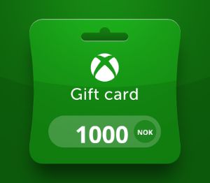 XBOX Live 1000 NOK Предоплаченная карта NO