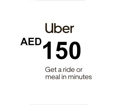 Uber AED 150 Voucher AE