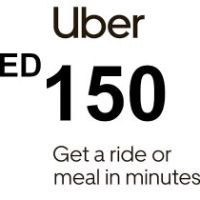 Uber AED 150 Voucher AE
