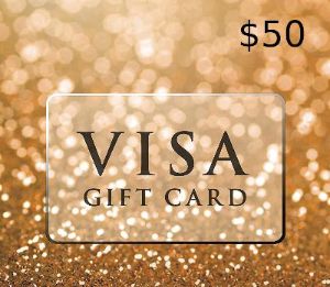 Visa Подарочная карта $50 US