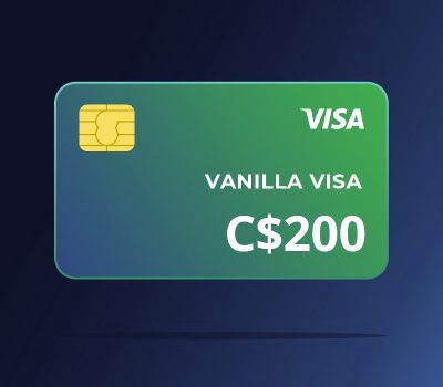 Vanilla VISA CAD 200 CA