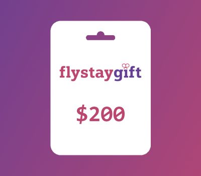 FlystayGift USD 200 Подарочная карта US