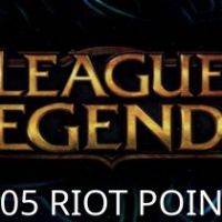 League of Legends 2105 RP Предоплаченная карта AU