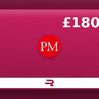Rewarble Perfect Money GBP 180 Подарочная карта