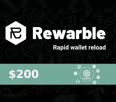Rewarble ChatGPT $200 Подарочная карта US