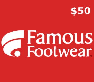 Famous Footwear USD 50 Подарочная карта US