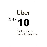 Uber 10 CHF CH Подарочная карта
