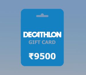 Decathlon INR 9500 Подарочная карта IN