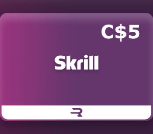 Rewarble Skrill CAD 5 Подарочная карта