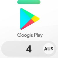 Google Play Australia — 4 AUD