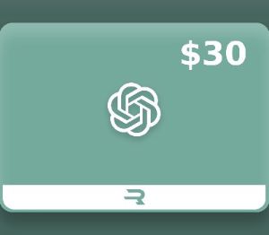 Rewarble ChatGPT $30 Подарочная карта US